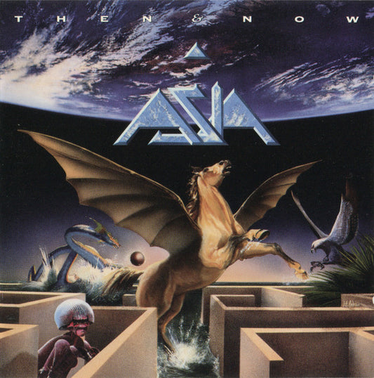 Asia - Then & Now (1990 German Prog CD) NM