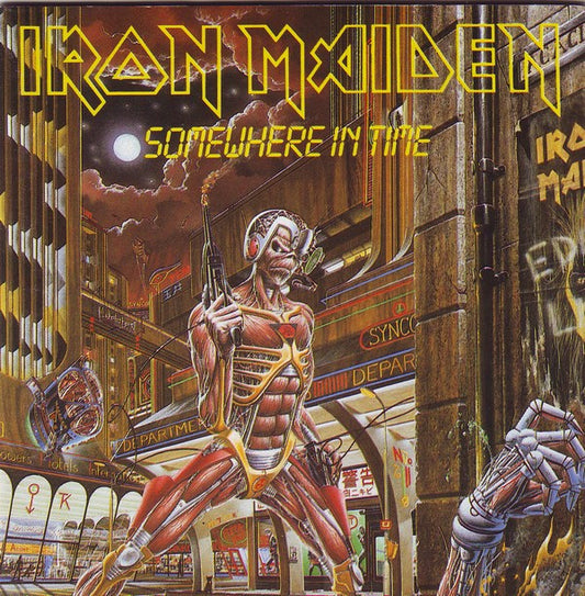 Iron Maiden - Somewhere in Time (UK 1986 Swindon CD) NM