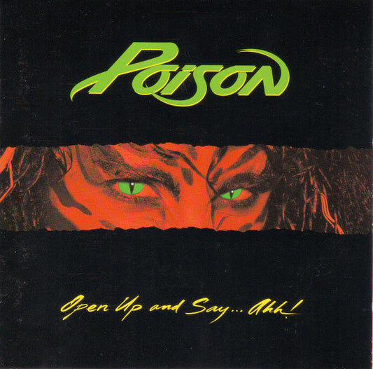 Poison - Open Up and Say...Ahh! (1988 US CD) VG+