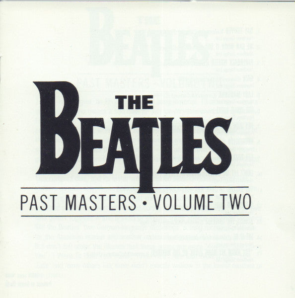 Beatles - Past Masters Vol.2 (1992 CD) VG+