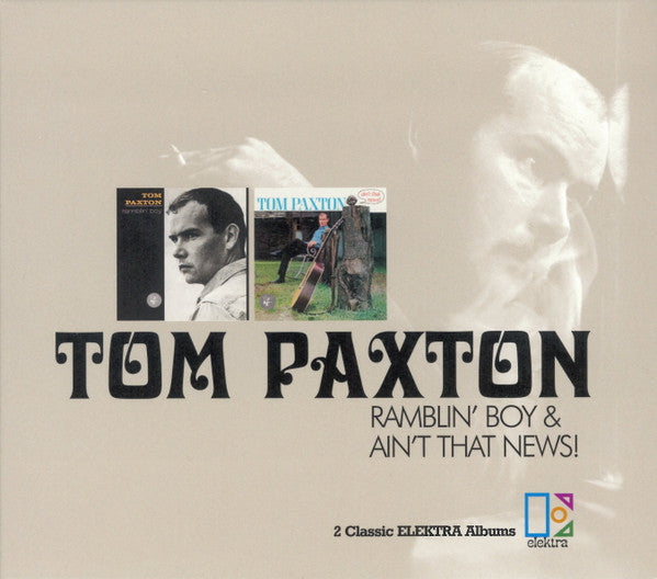 Tom Paxton - Ramblin' Boy / Ain't That News! (2001 CD) NM