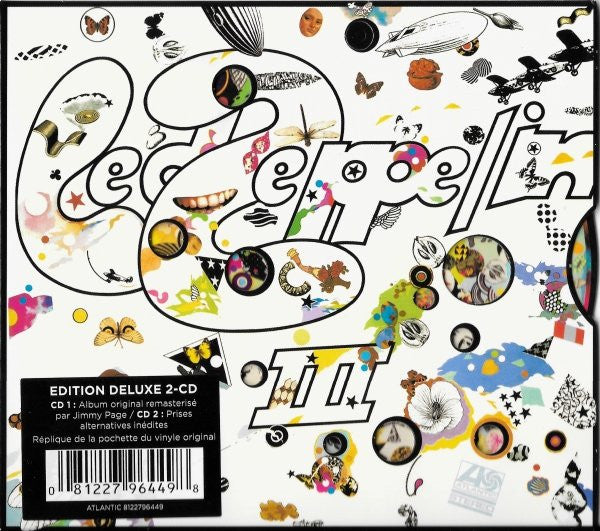 Led Zeppelin - III (Deluxe DCD 2014) VG+