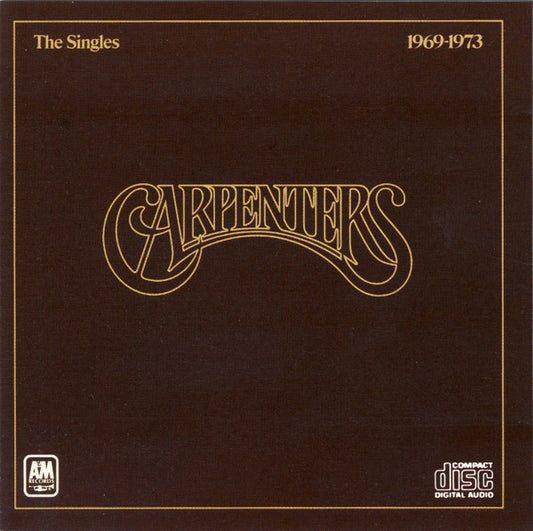 Carpenters - The Singles 1969-1973 (CD Album) VG+