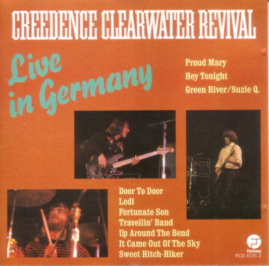 Creedence Clearwater Revival - Live in Germany (1988 Germany CD) NM