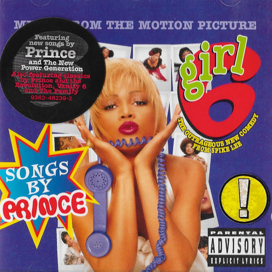 Prince / O.S.T - Girl 6 (1996 Soundtrack CD) Mint