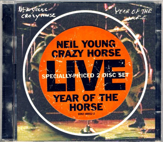 Neil Young Crazy Horse - Year of the Horse (1997 Double CD) VG+