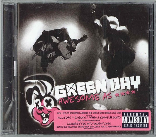 Green Day - Awesome as F*** (2011 CD & DVD) VG+