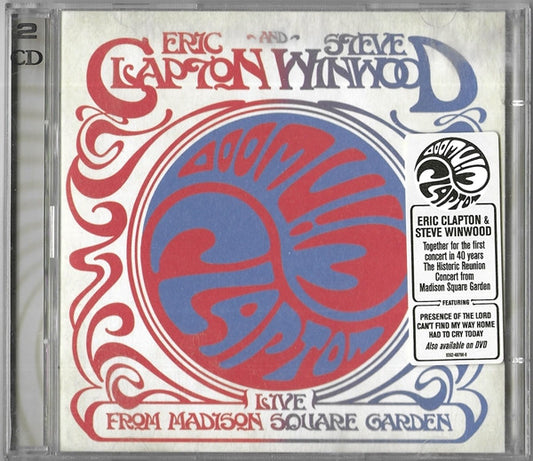 Eric Clapton & Steve Winwood - Live from Madison Square Garden (2009 DCD) Mint