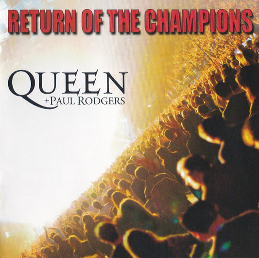 Queen + Paul Rodgers - Return of the Champions (2005 DCD) VG+