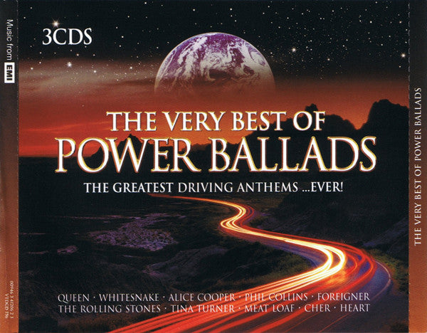 Various - The Very Best of Power Ballads (2005 Triple CD Set) VG+