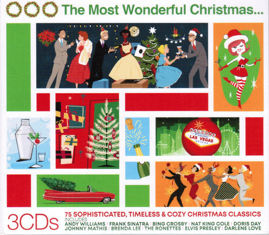 Various - The Most Wonderful Christmas (3 CD Set) New & Sealed