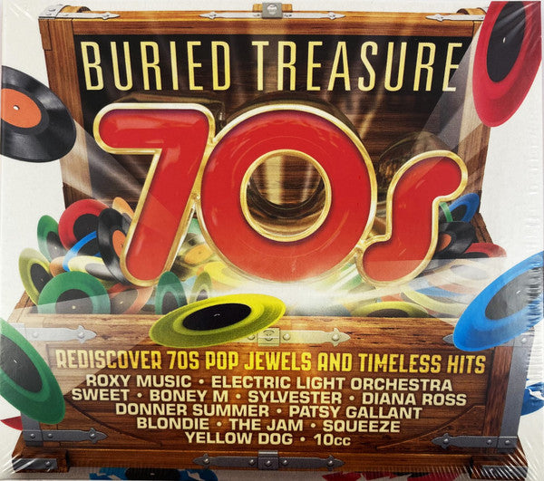 Various - Buried Treasure 70s (3 CD Set 2021) Sealed