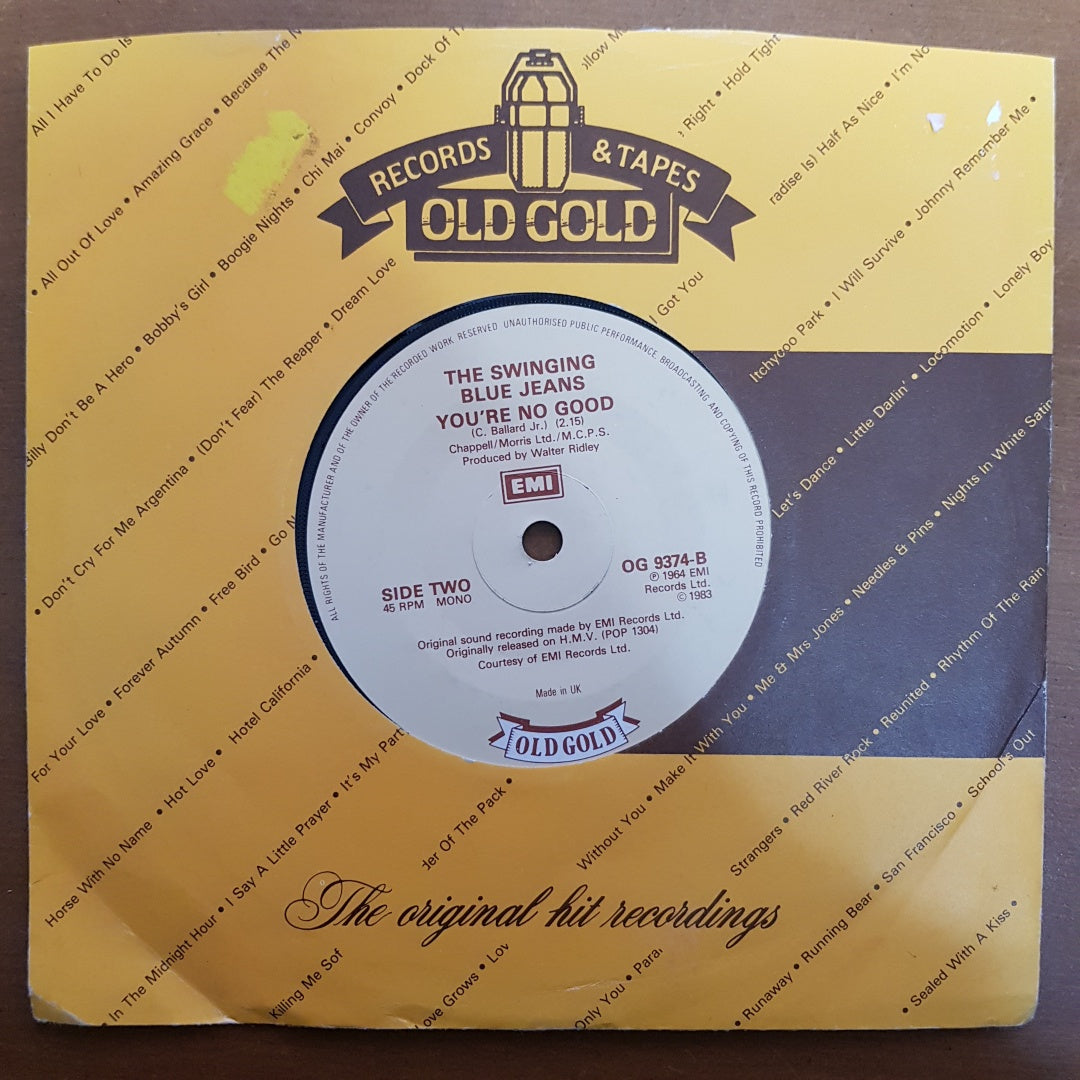Swinging Blue Jeans - Hippy Hippy Shake (Vinyl 7" Single) EX