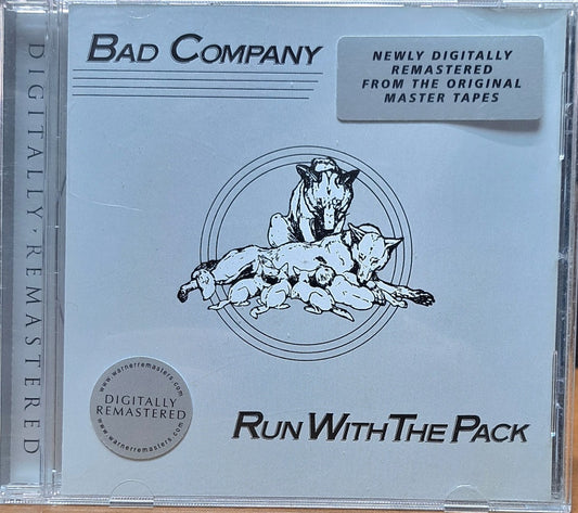 Bad Company - Run With The Pack (1994 Remaster CD) NM