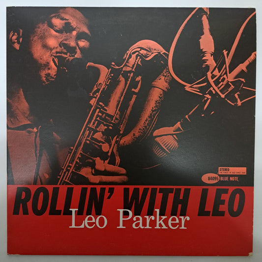 Leo Parker - Rollin' with Leo (1986 France Blue Note Vinyl LP) NM/VG+