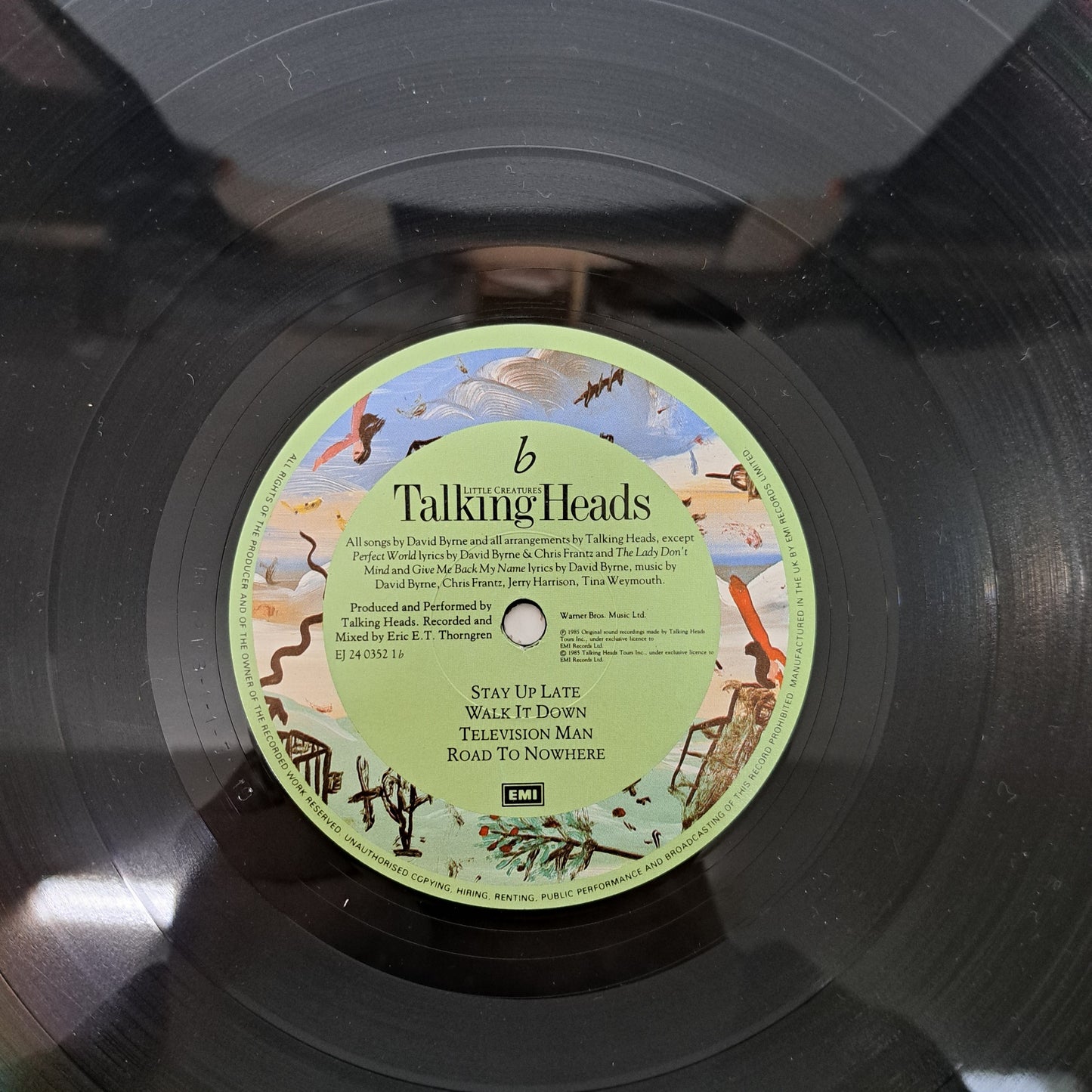 Talking Heads - Little Creatures (1985 UK Vinyl LP) NM/NM