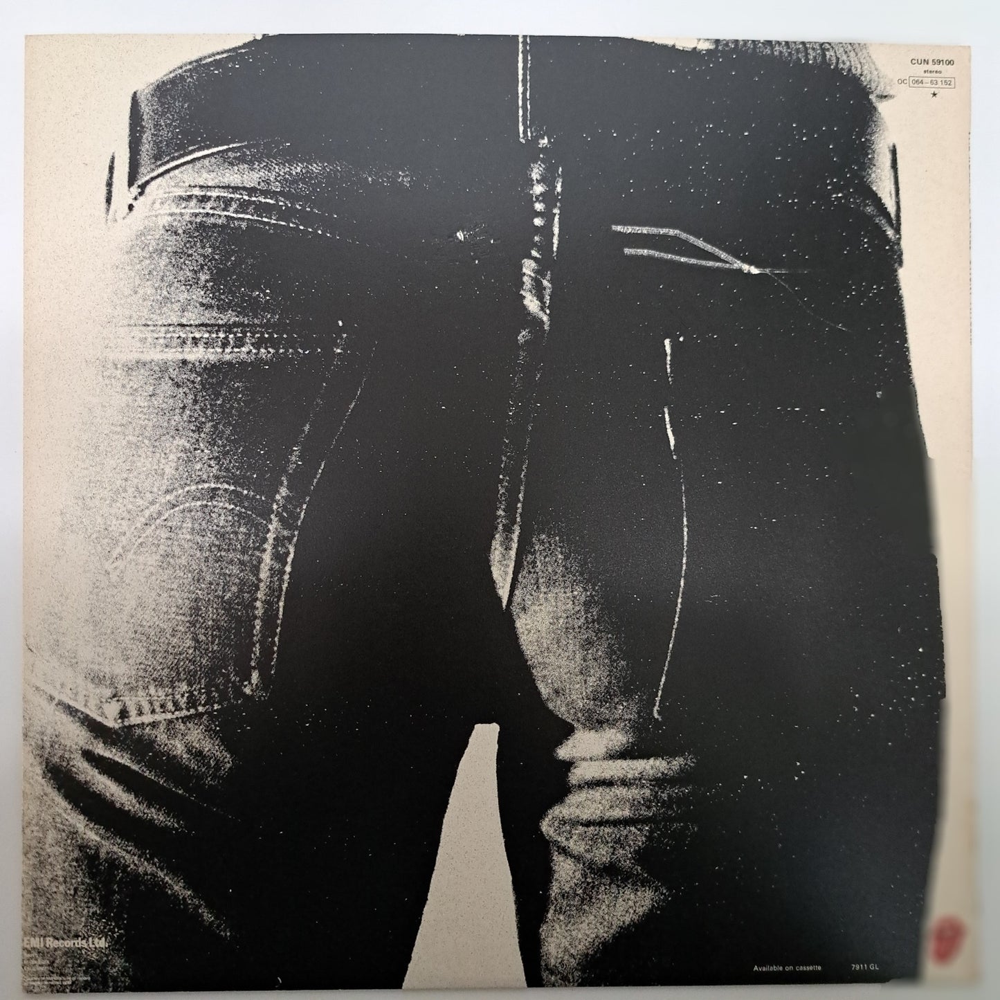 Rolling Stones - Sticky Fingers (1979 'Zipper' Cover Vinyl LP) NM/EX