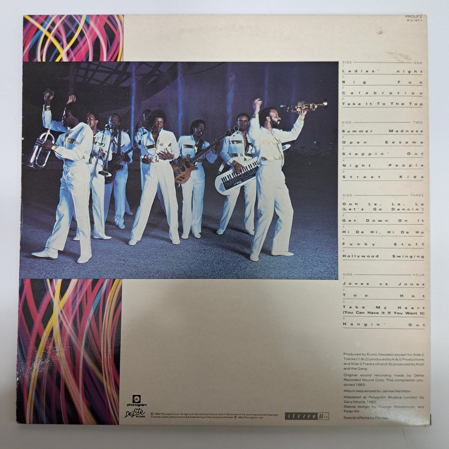 Kool and the Gang - Twice as Kool (Vinyl DLP 1983 UK Record) EX/EX/EX