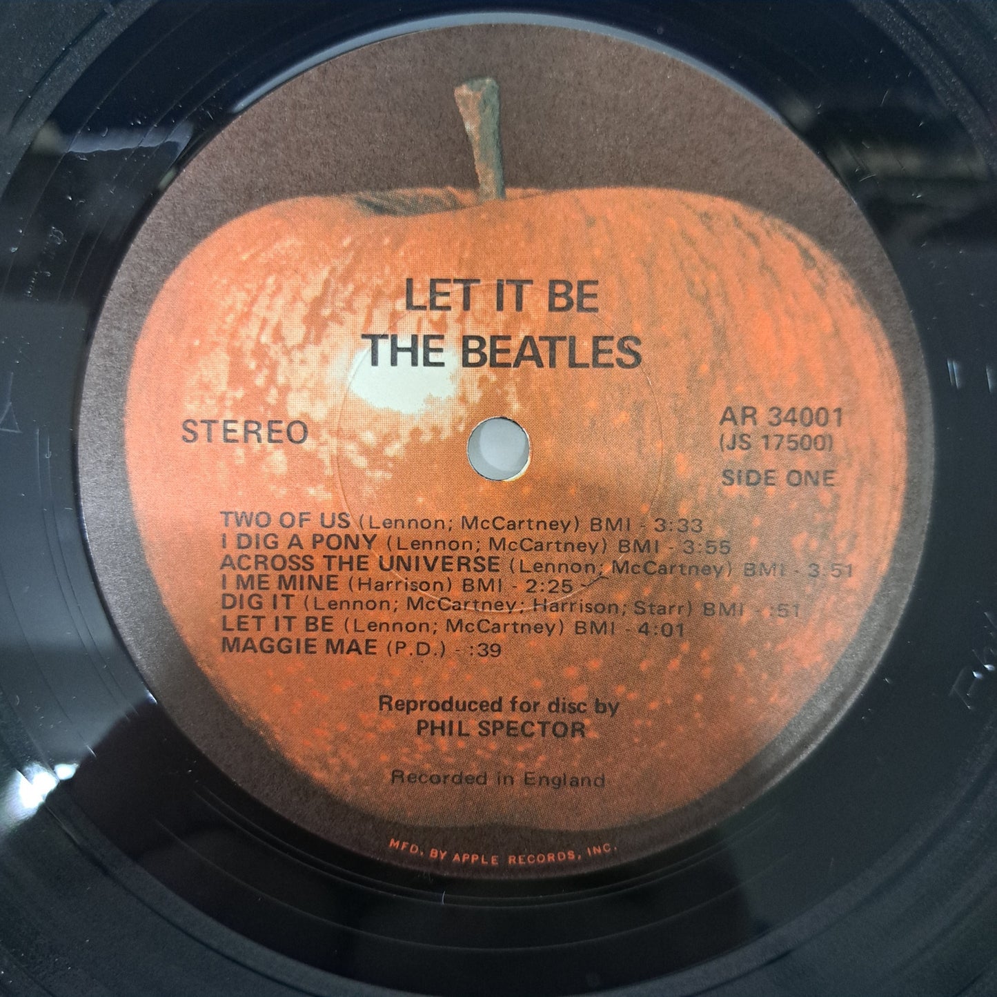 Beatles - Let it Be (Vinyl LP 1970 US Winchester Press) VG+/NM