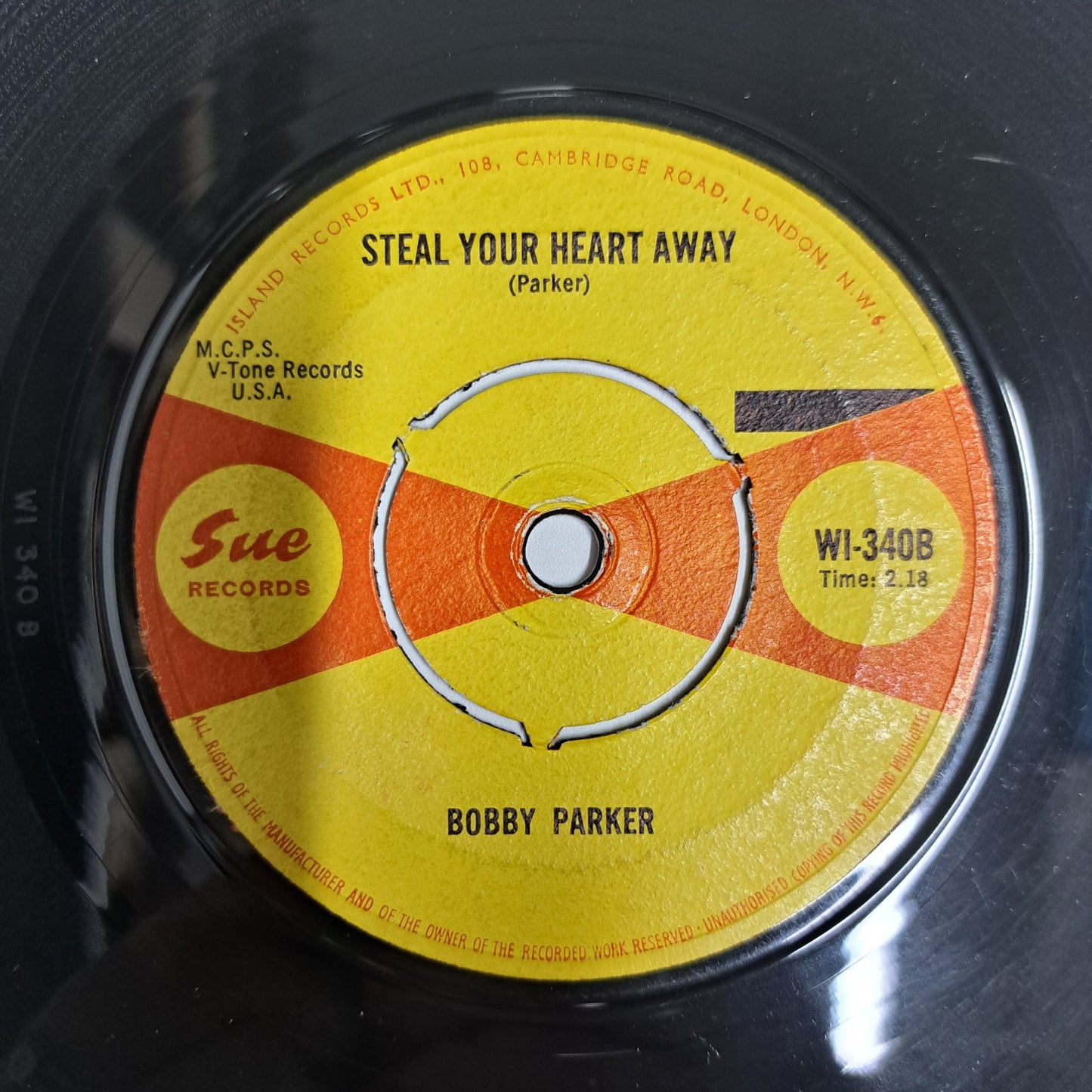 Bobby Parker - Watch Your Step (Vinyl Single 1964 Sue 45) VG+