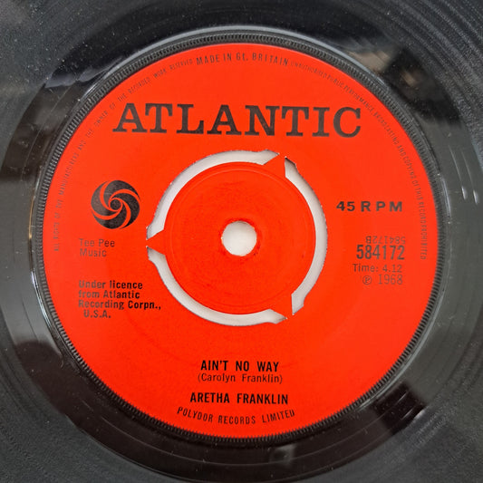 Aretha Franklin - Since you've Been Gone (Vinyl Single) 1968 Atlantic Soul 45 *VG+*