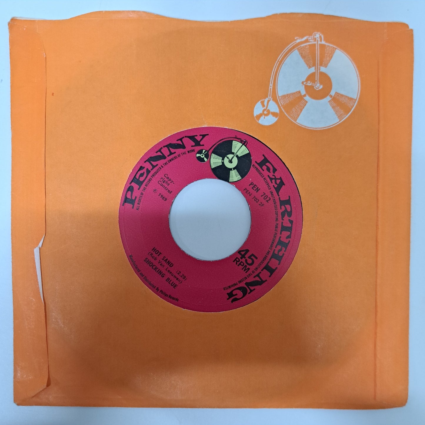 Shocking Blue - Venus (1968 Vinyl Single) NM