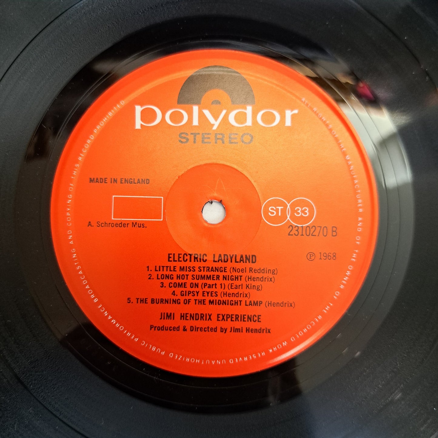 Jimi Hendrix Experience - Electric Ladyland (UK 1973 Vinyl Double LP) EX/EX/EX