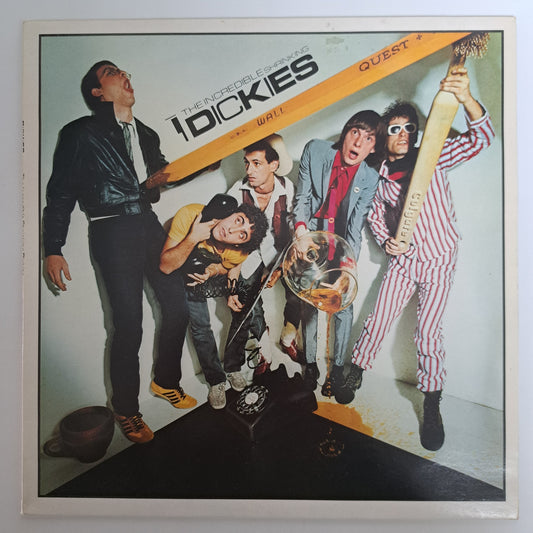 Dickies - The Incredible Shrinking (Yellow Vinyl LP 1979 UK) NM/NM