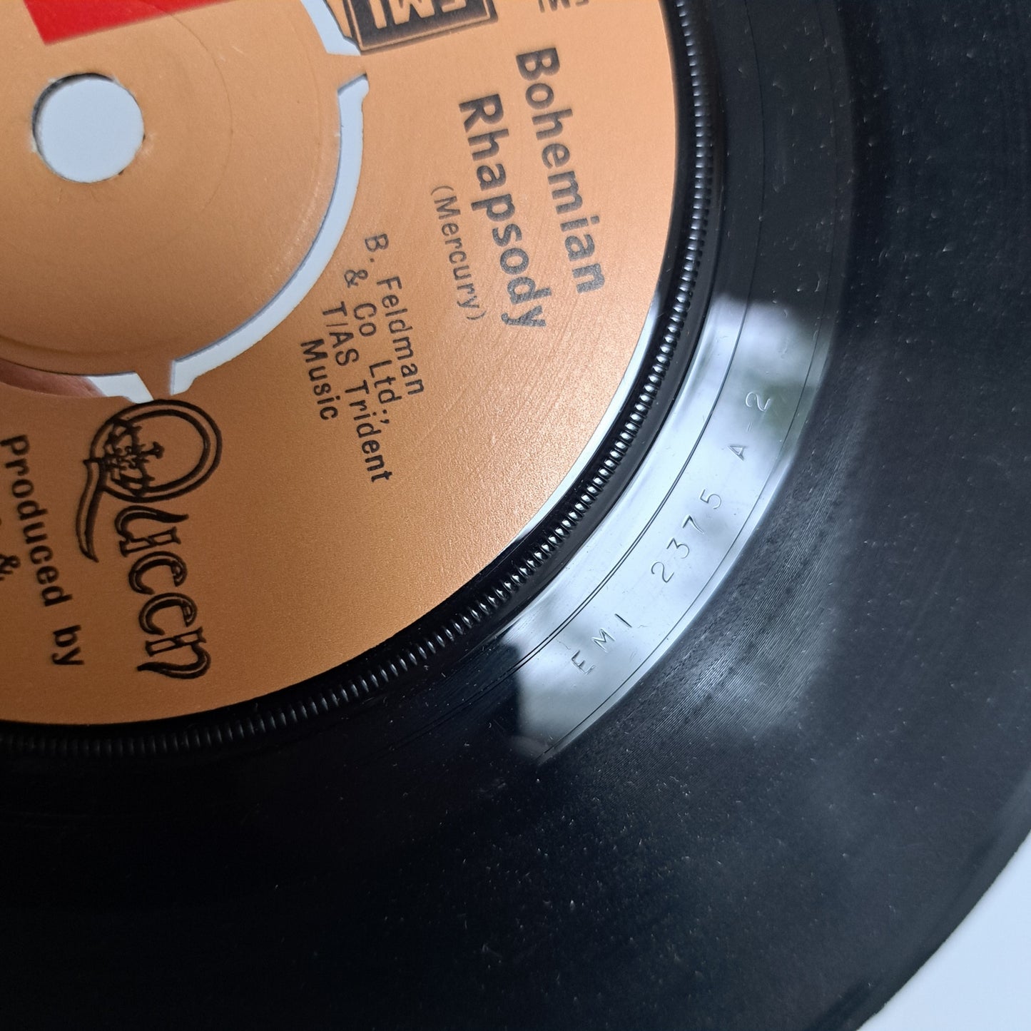 Queen - Bohemian Rhapsody (UK Picture Sleeve Vinyl Single) VG+/EX