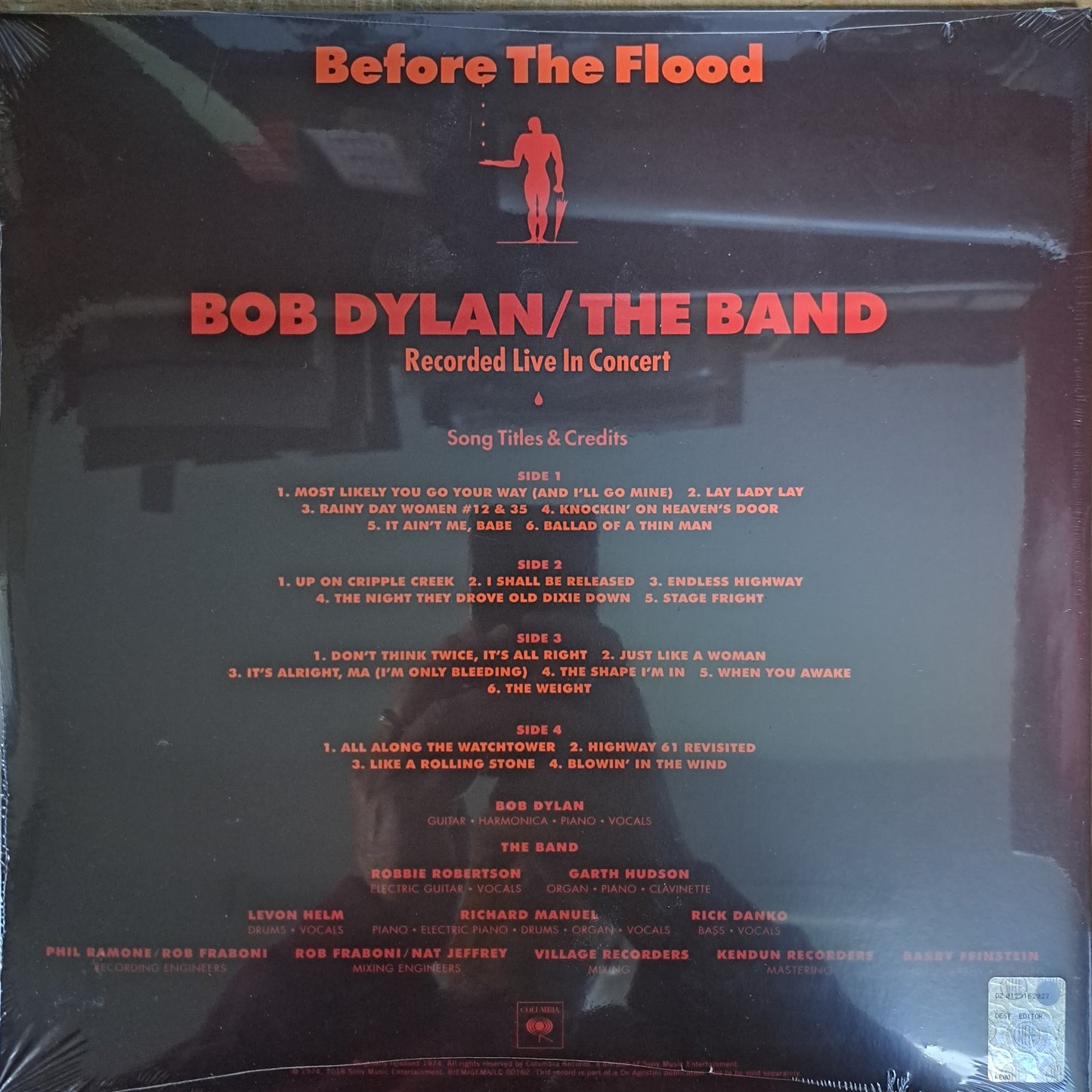 Bob Dylan - Tempest (180g Double Vinyl LP 2023 De Agostini) Sealed