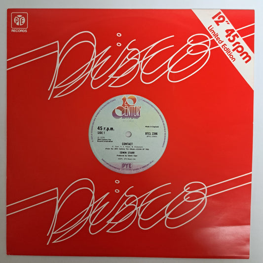 Edwin Starr - Contact (Vinyl 12" Single) NM UK 1978