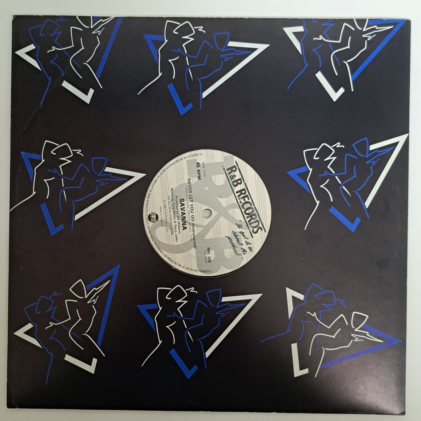 Savanna - Never Let You Go (Vinyl 12") NM