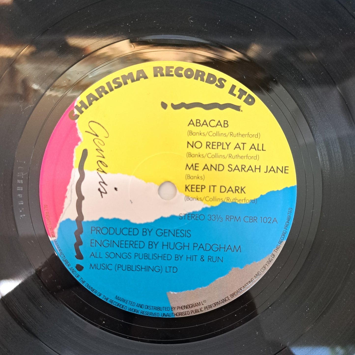 Genesis - Abacab (Vinyl LP 1981 UK) NM/NM