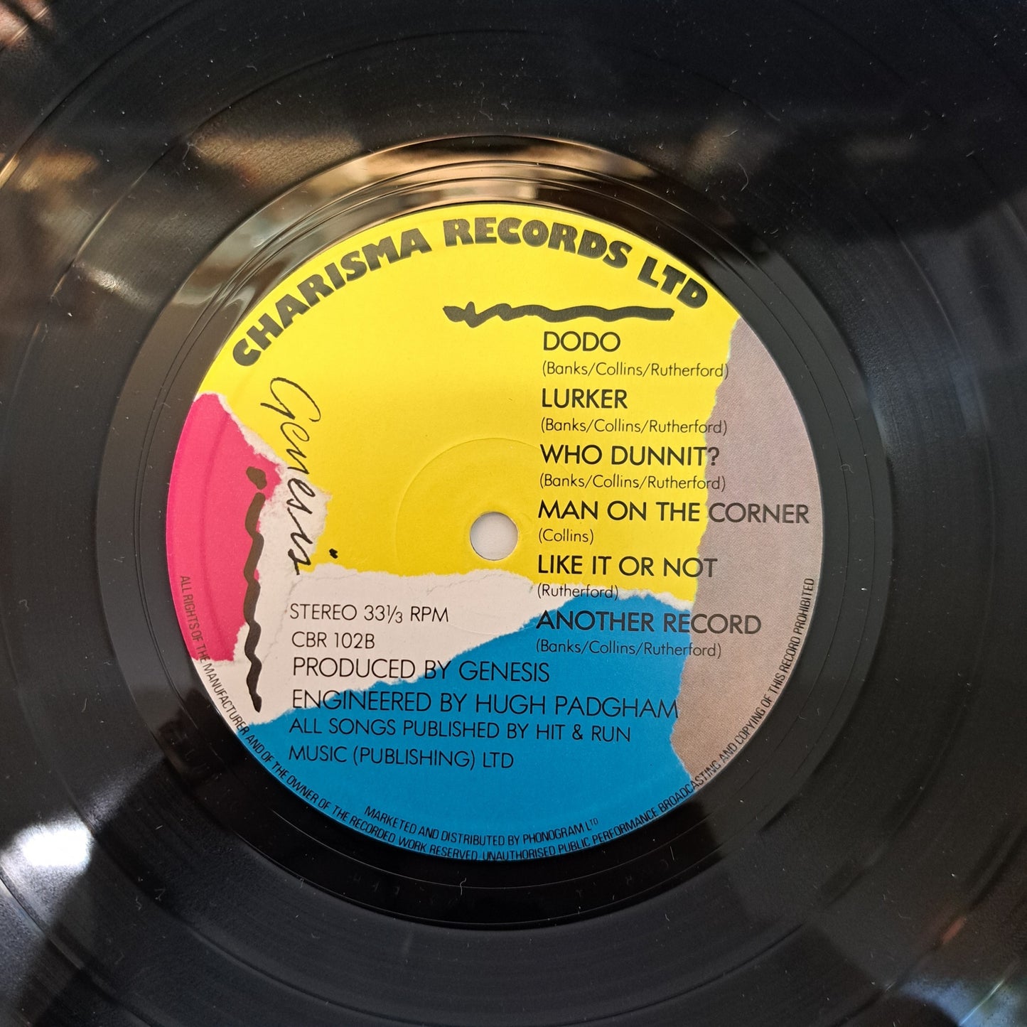 Genesis - Abacab (Vinyl LP 1981 UK) NM/NM
