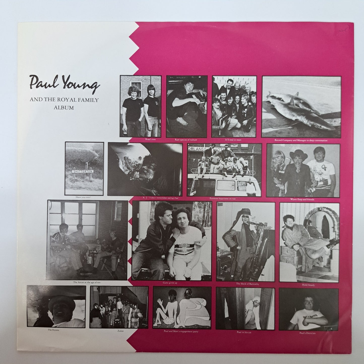 Paul Young - No Parlez (Vinyl LP) Ex/Ex 1983 Album