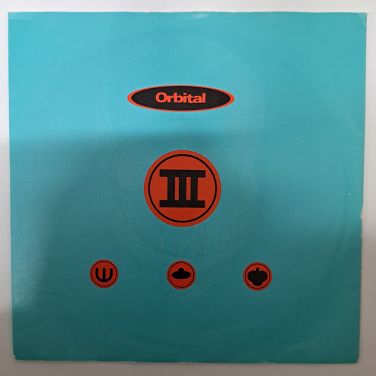 Orbital - III [Satan] (Vinyl Single) Ex/Ex 1991 UK P/S Techno 45
