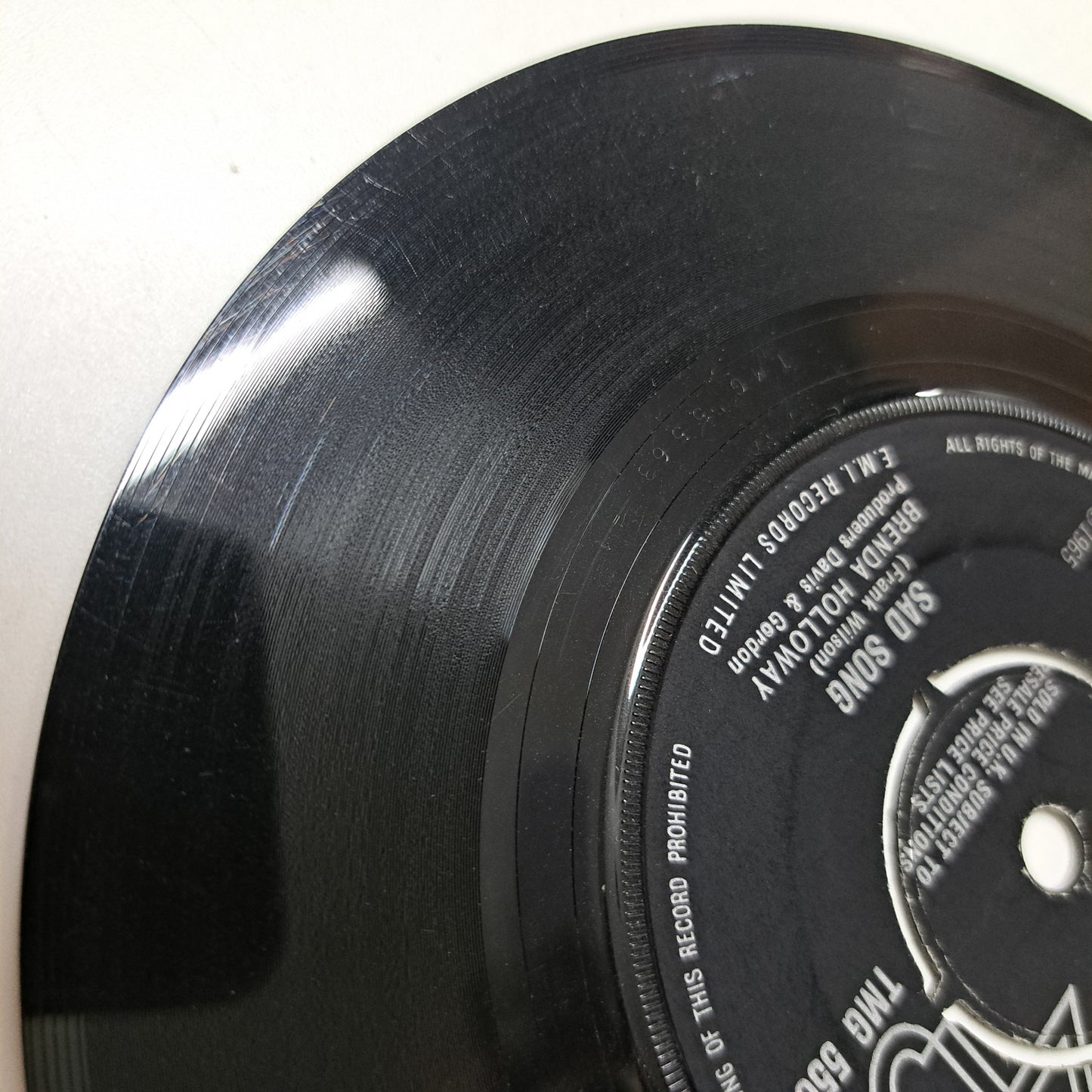 Brenda Holloway - Together 'til the end of Time (TMG 556 Vinyl 45) Ex