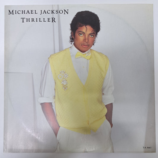 Michael Jackson - Thriller (Vinyl 12") EX/NM UK 1983 Picture Sleeve