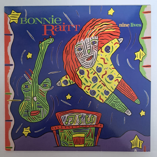 Bonnie Raitt - Nine Lives (Vinyl LP 1986) EX/EX