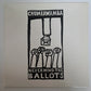 Chumbawamba - Never Mind the Ballots (Vinyl LP 1987 France) EX/EX