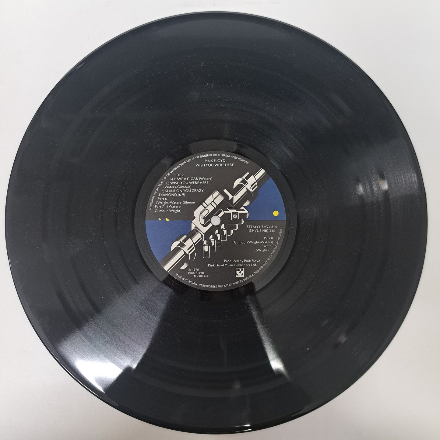 Pink Floyd - Wish You Was Here (Vinyl LP UK 1976) EX/NM