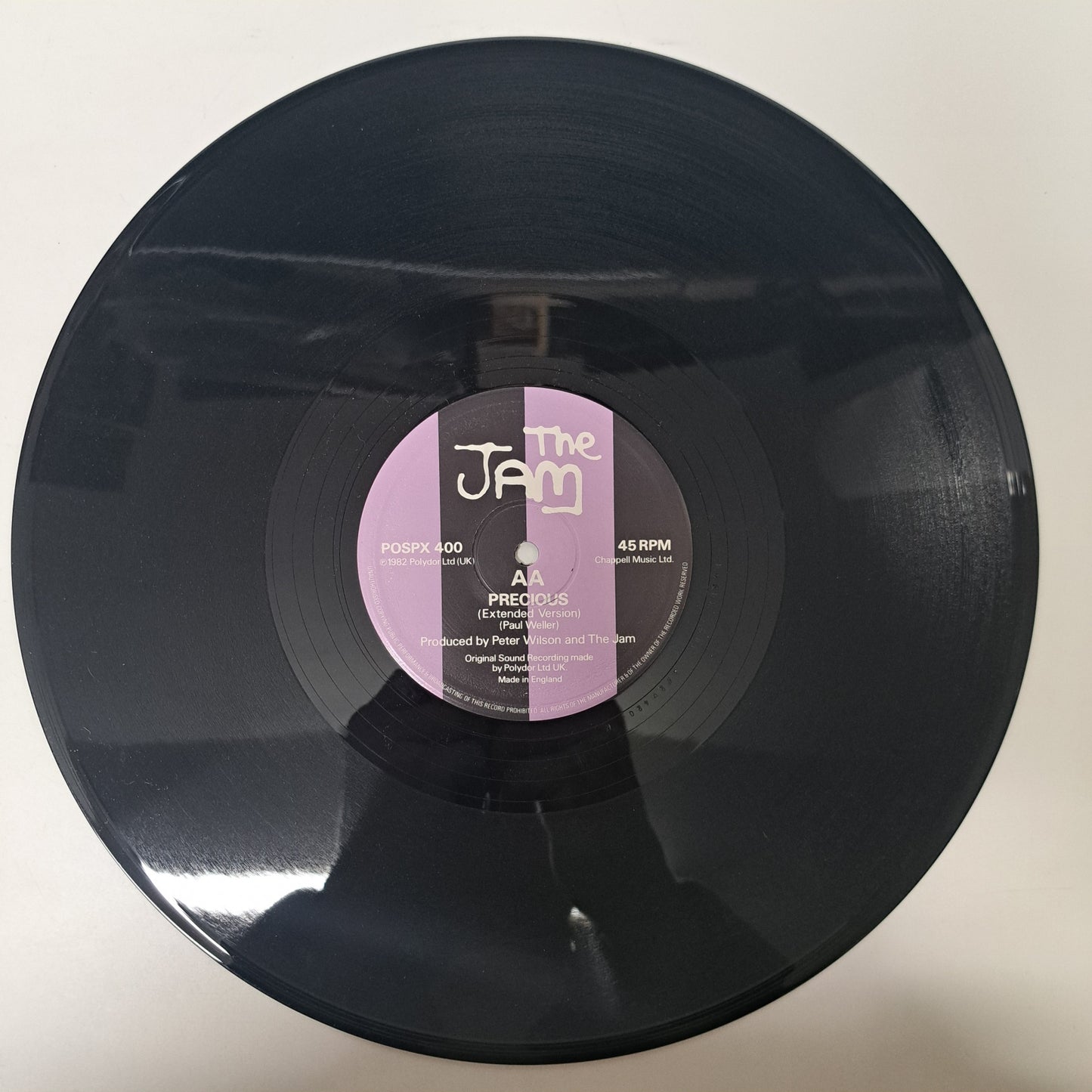 Jam - Town Called Malice (Vinyl 12" Single 1982) EX/EX