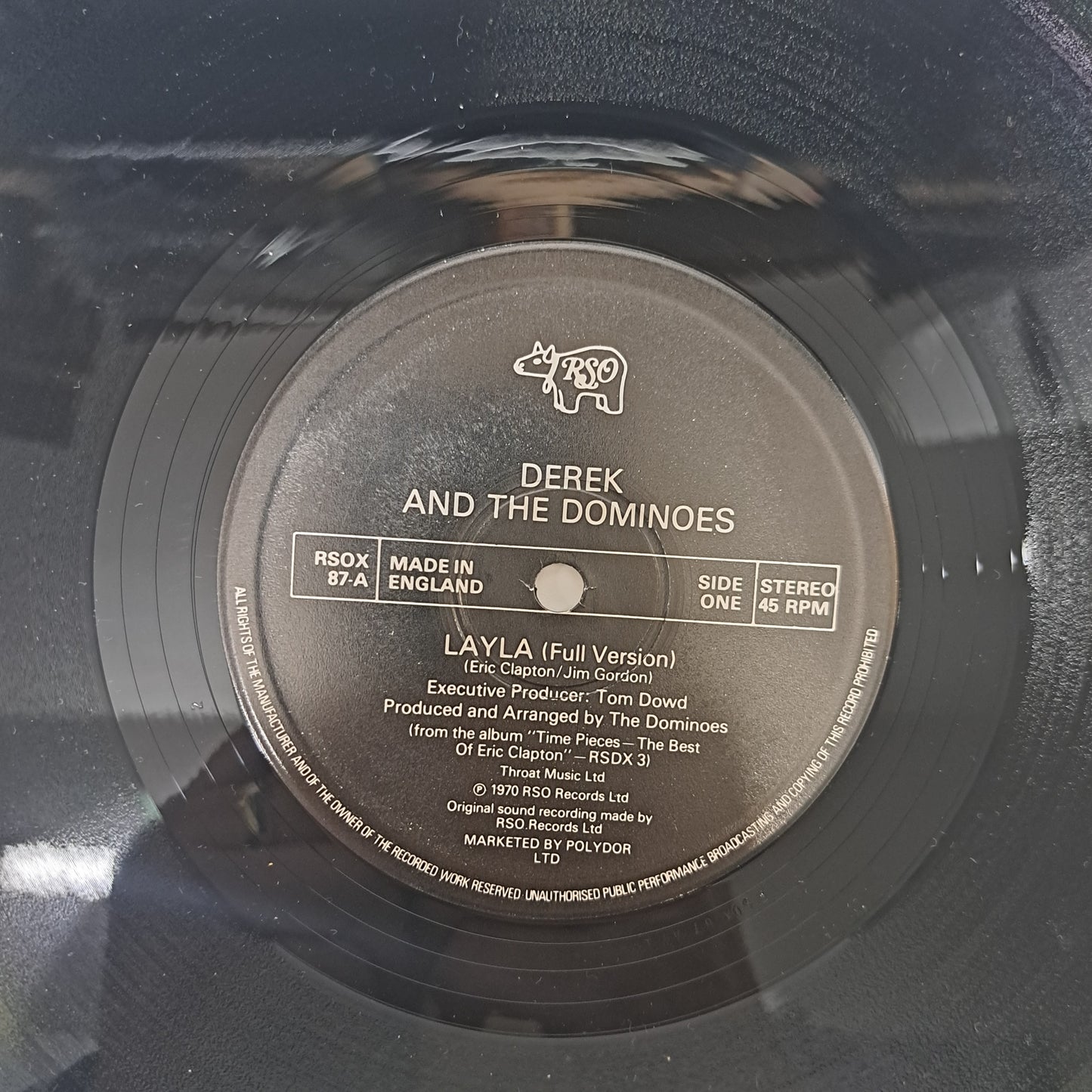 Eric Clapton - Layla / Wonderful Tonight (Vinyl 12" Single 1982) NM/M