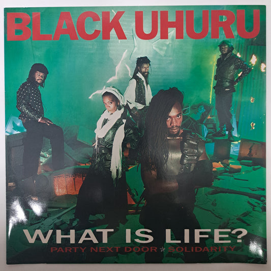 Black Uhuru - What is Life? (Vinyl 12" Single 1984) NM/NM