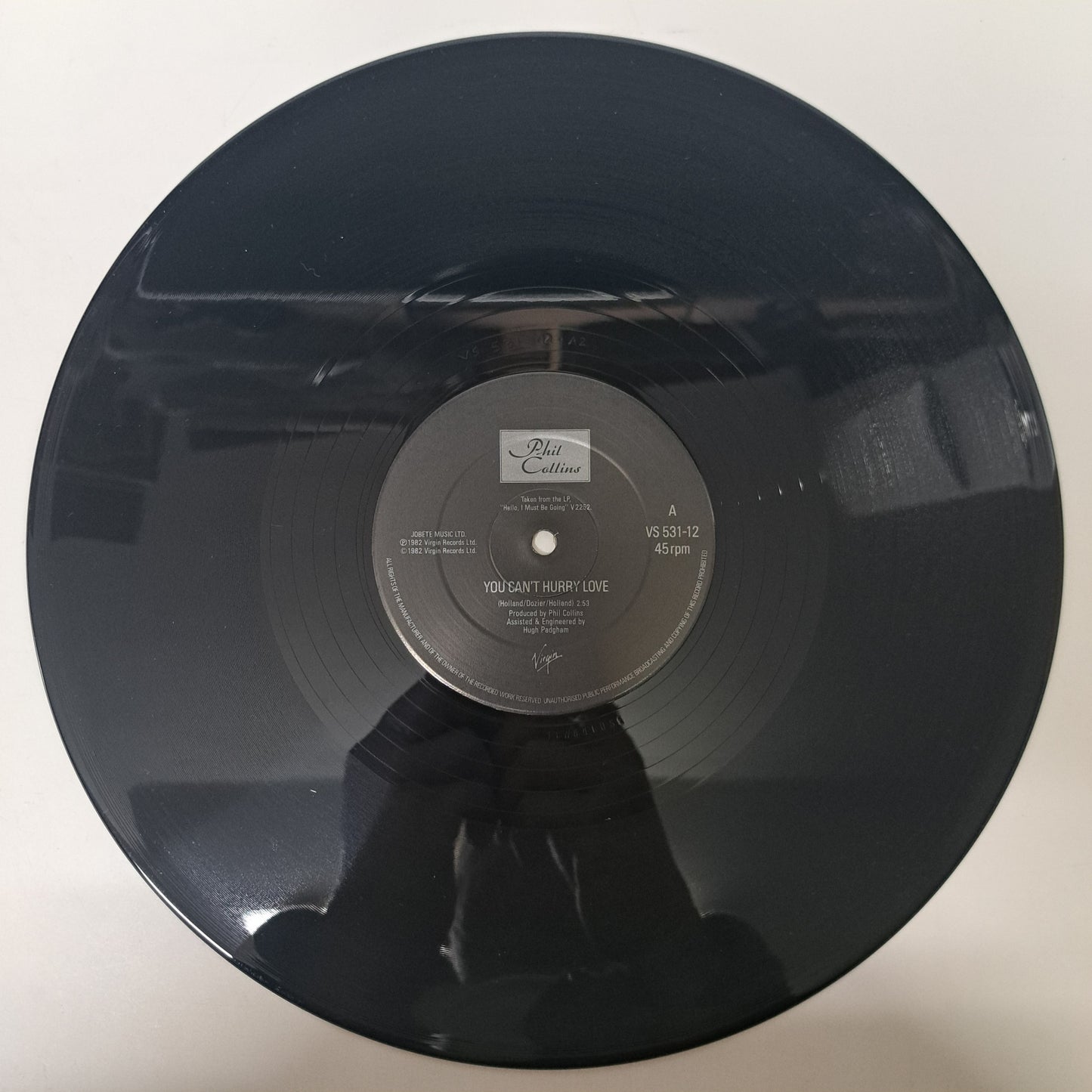 Phil Collins - You Can't Hurry Love (Vinyl 12" 1982) NM/M
