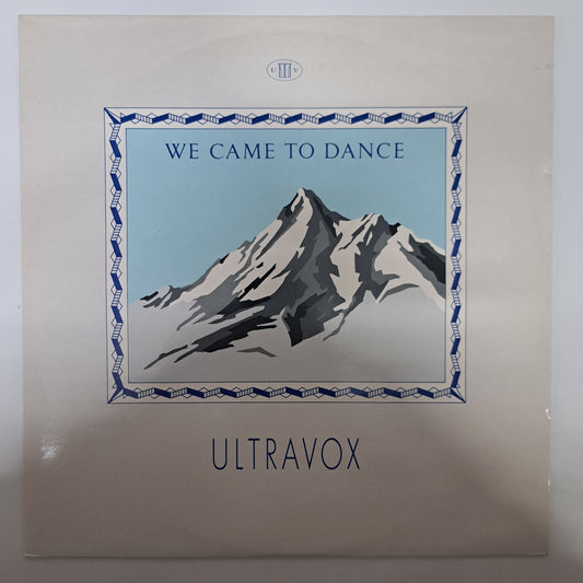 Ultravox - We Came to Dance (Clear Vinyl 12" Single 1983) EX/M