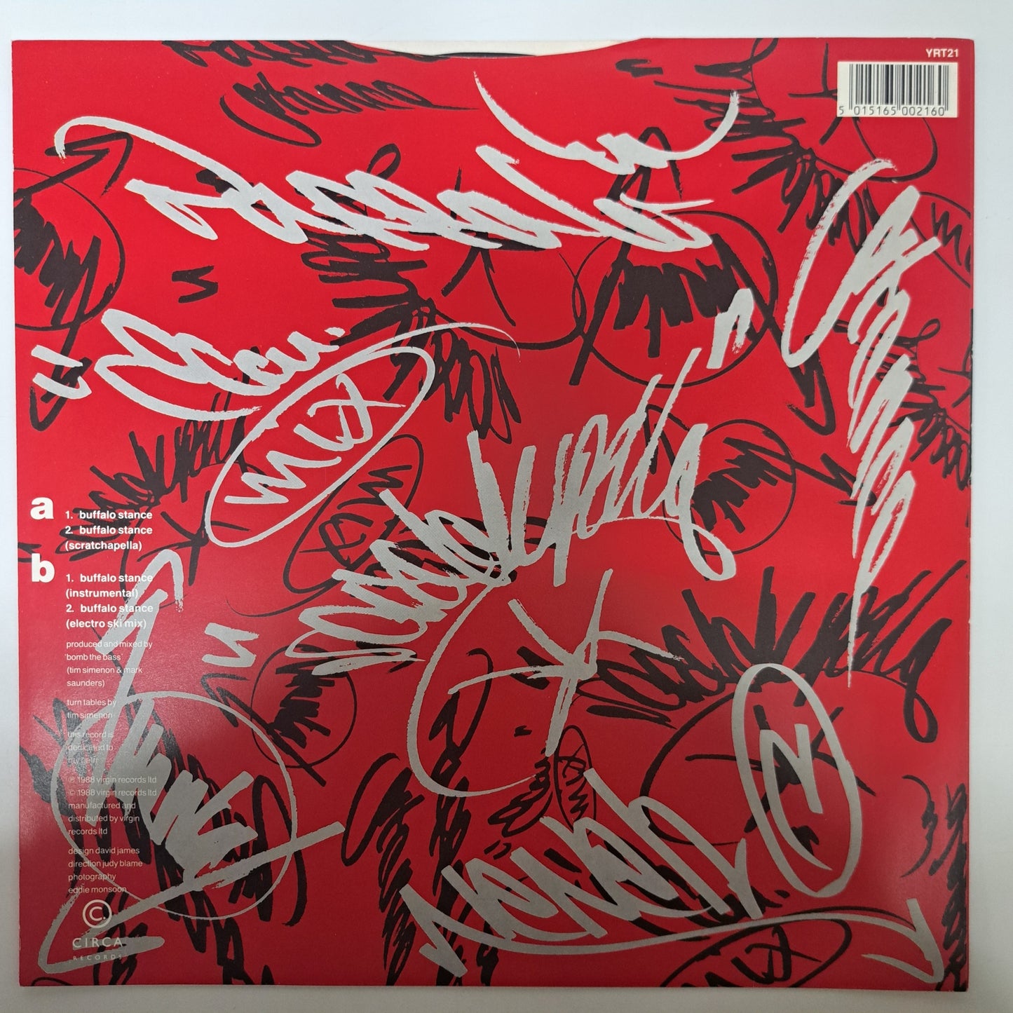 Neneh Cherry - Buffalo Stance (Vinyl 12" Single 1988) NM/M