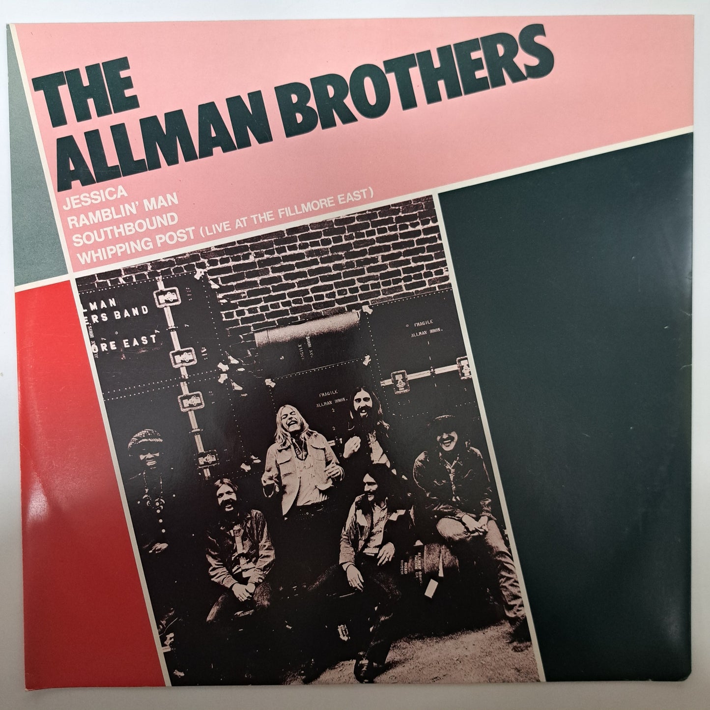 Allman Brothers - Jessica (Vinyl 12" EP 1982) EX/M