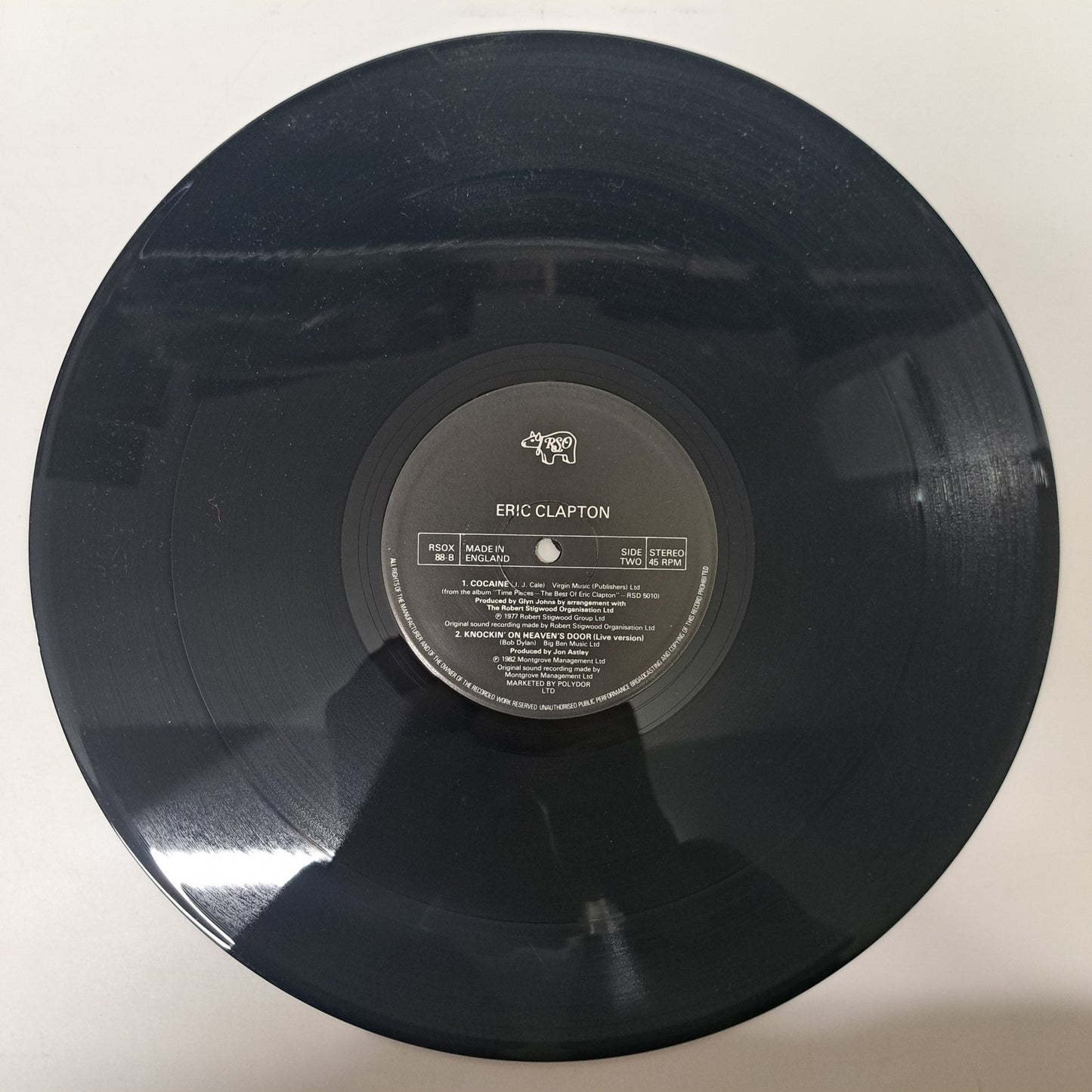 Eric Clapton - I Shot the Sheriff (Vinyl 12" Single 1982) VG/NM