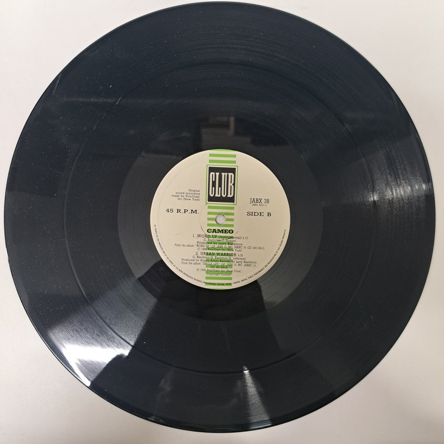 Cameo - Word Up (Vinyl 12" Single 1986) NM